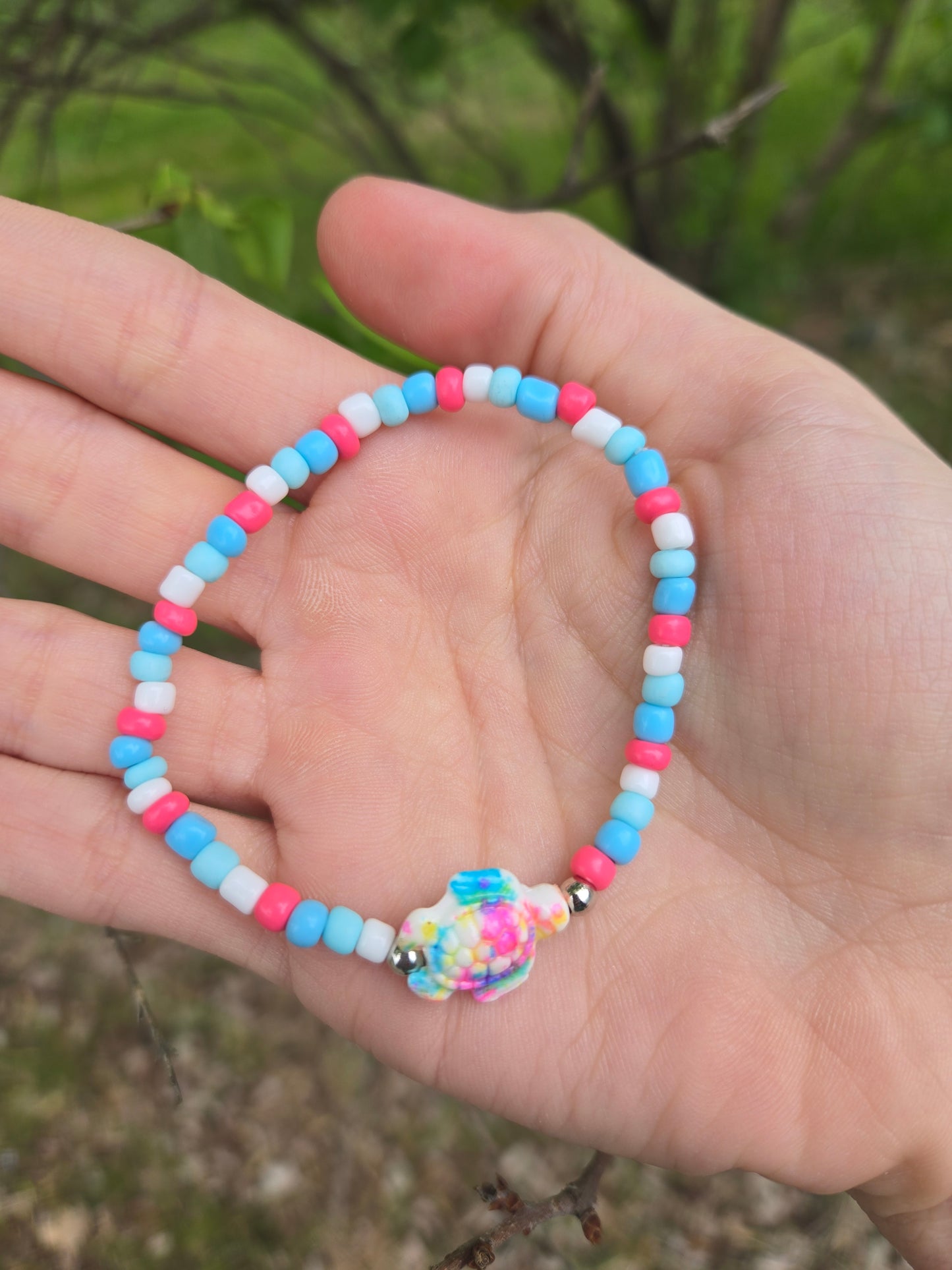 Sugar pop turtle bracelet