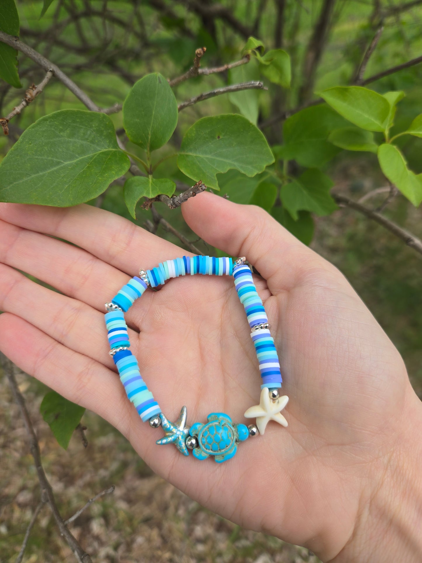 Salty blue bracelet