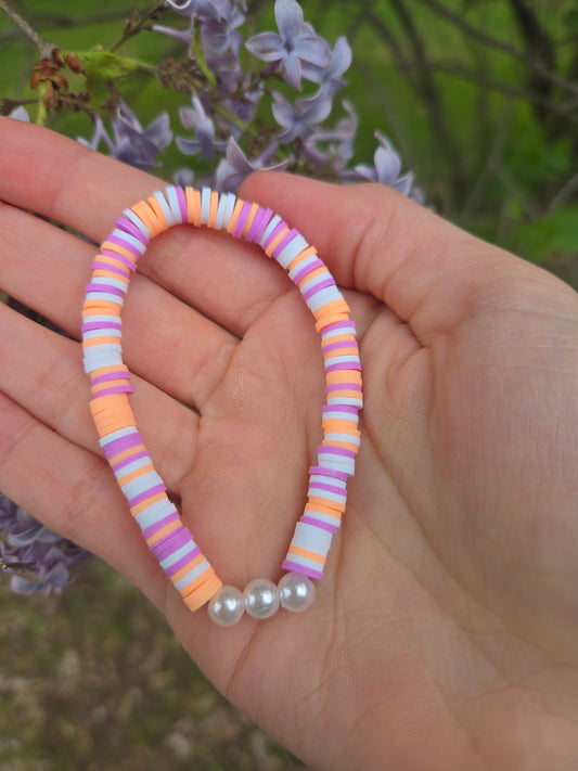 Coastal pearl bracelet