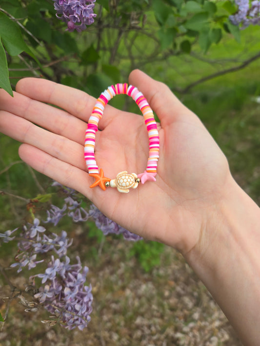 Beach sunrise bracelet