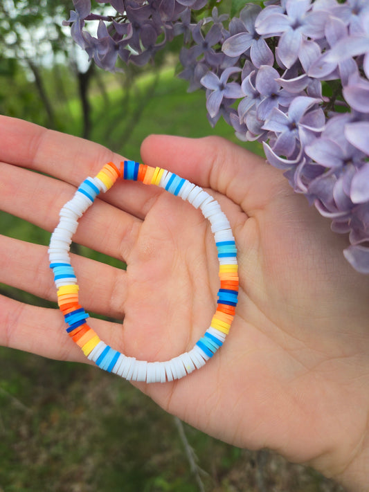 Beach ball bracelet