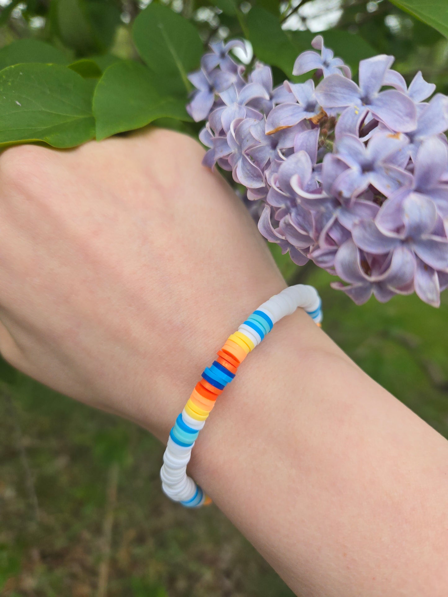 Beach ball bracelet