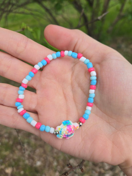 Sugar pop turtle bracelet