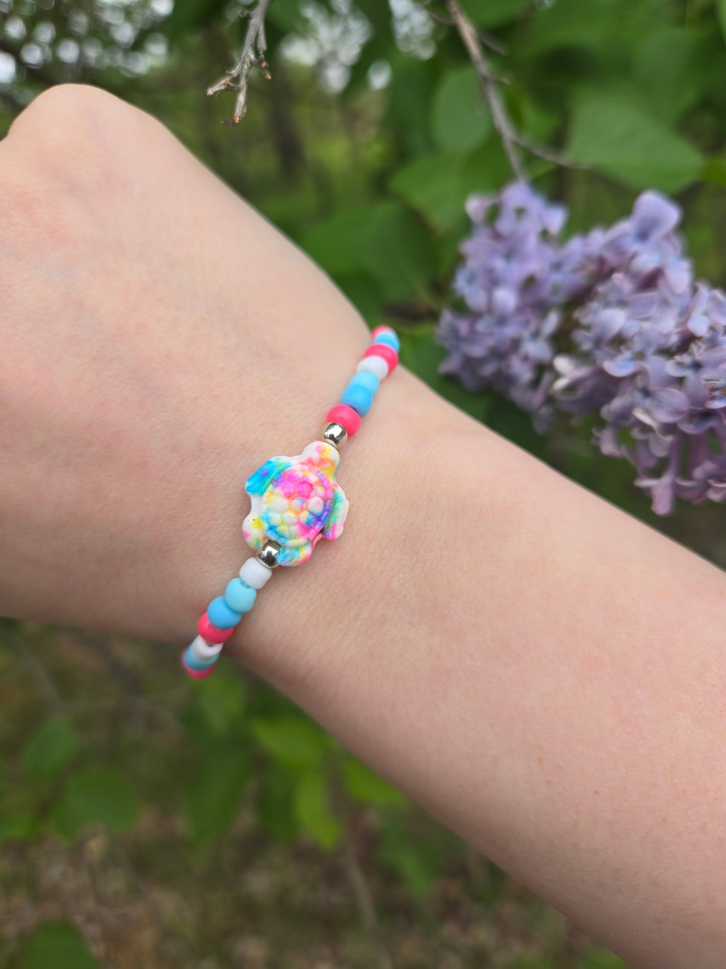Sugar pop turtle bracelet