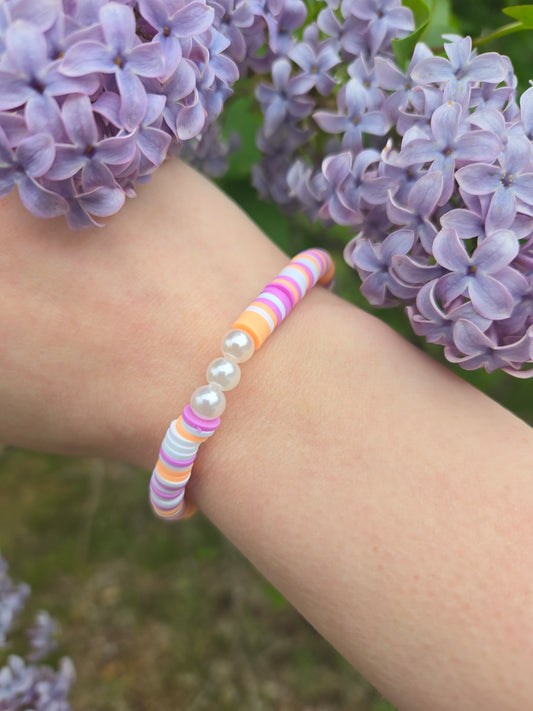 Coastal pearl bracelet